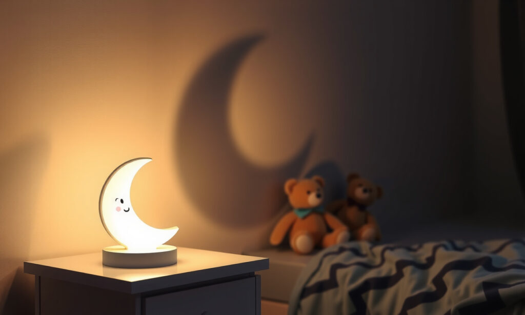 Cień Lampki Nocnej, Który Chciał Być Przytulanką