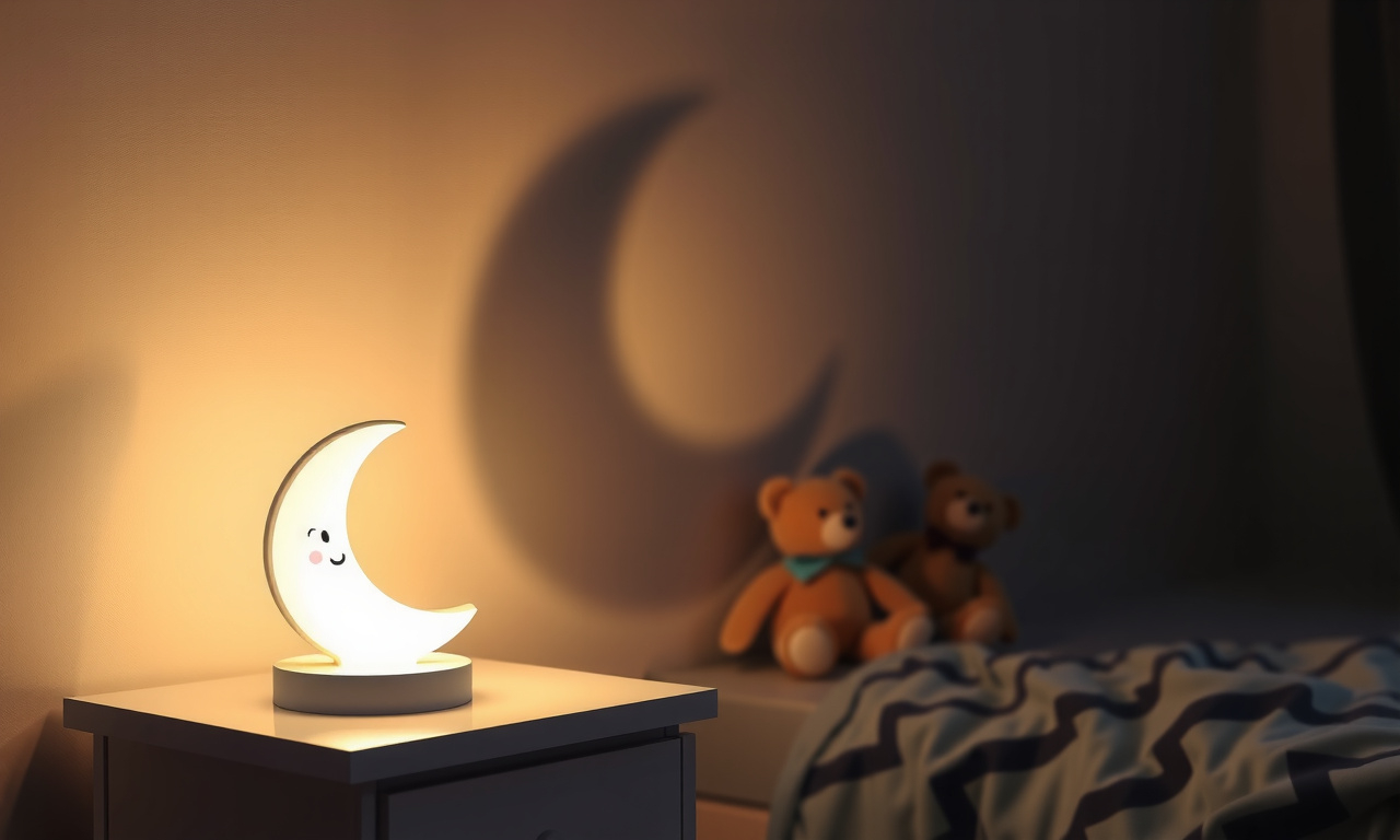 Cień Lampki Nocnej, Który Chciał Być Przytulanką