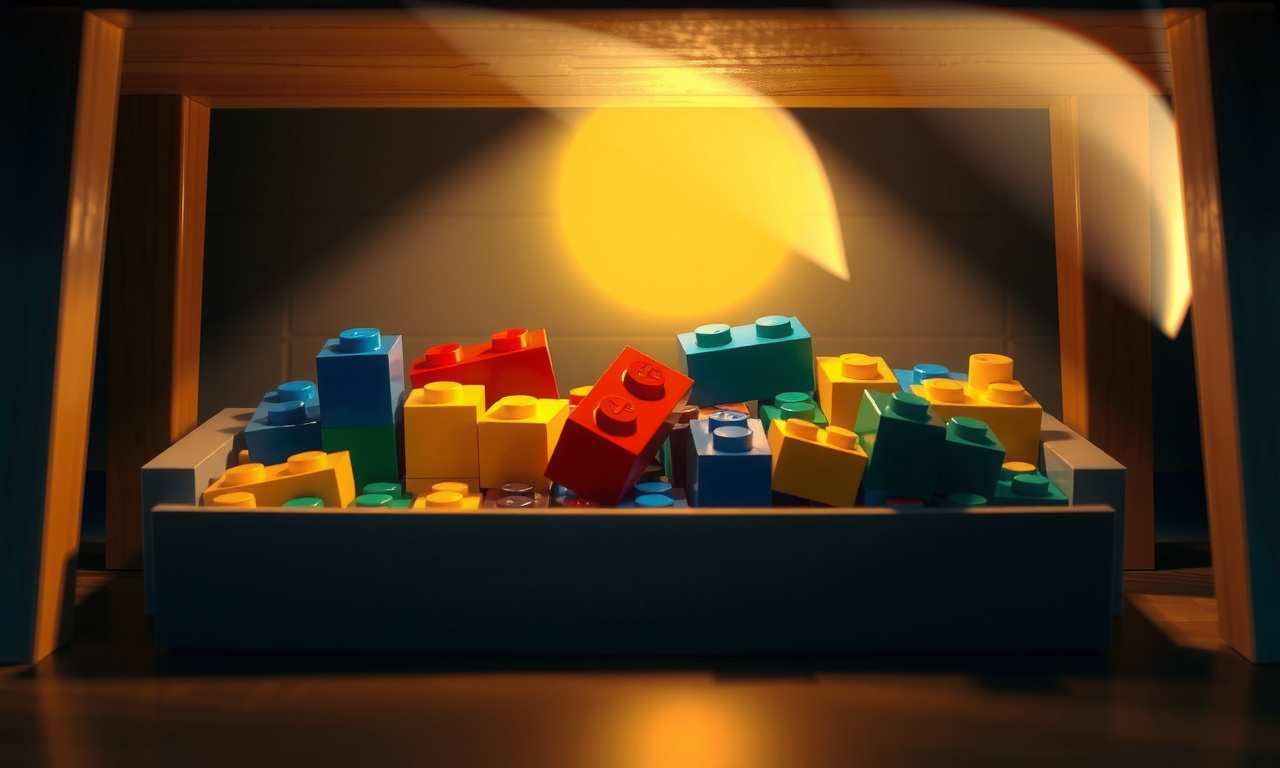 Klocki Lego, Które Układały Się Do Snu