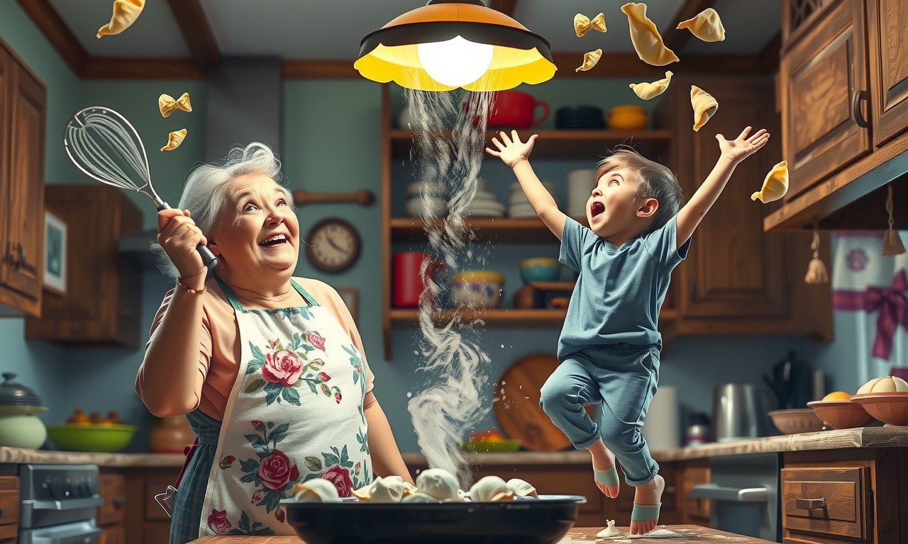Kuba i latające pierogi babci