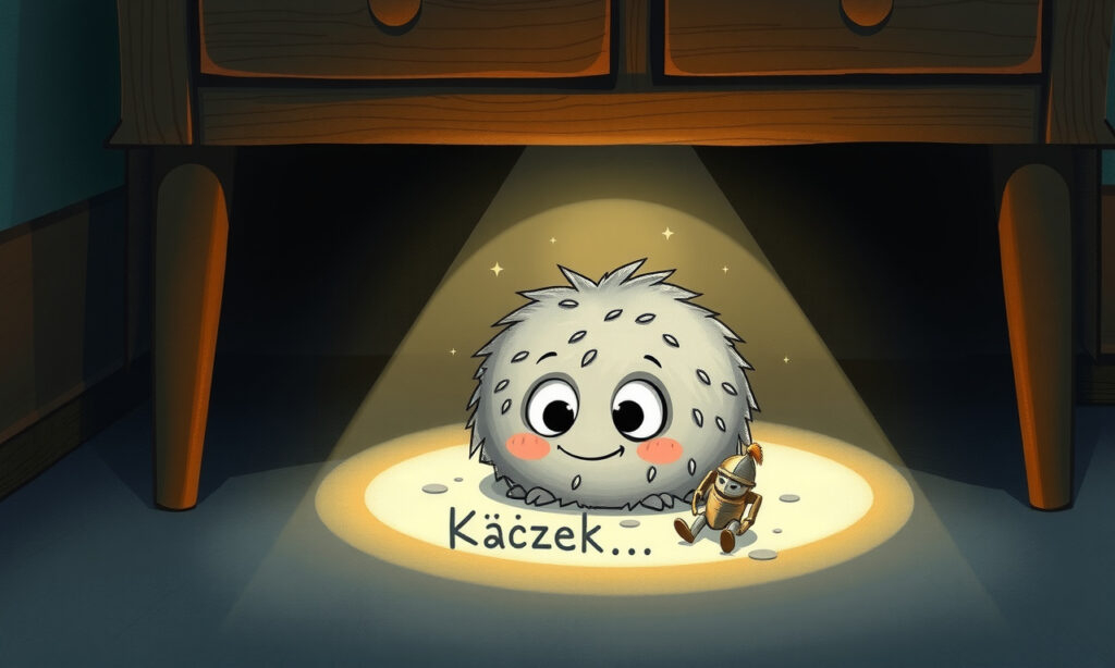 Ludzik z Kurzu, Który Mieszkał pod Komodą