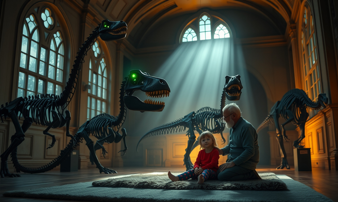 Tajemnica Mrugających Dinozaurów w Muzeum